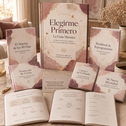 La "Biblia" — ELEGIRME PRIMERO: El Sistema Completo de Transformación Emocional