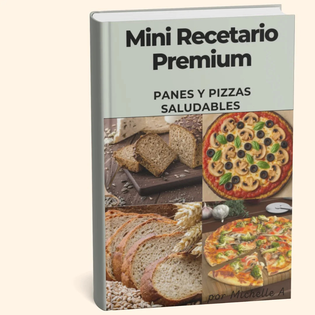 Mini Recetario Premium: Panes y Pizzas Saludables